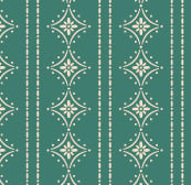 Image 1 of Teal Stripes from Orchard House