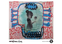 Image 1 of A3 Giclée Art Print — RAW AND TENDER — collaboration with HolyBatPants and Marc Craig