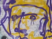 Image 2 of A3 Giclée Art Print — DANCING NAKED… — collaboration with HolyBatPants and Marc Craig