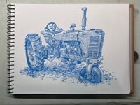 Image 1 of Blue tractor