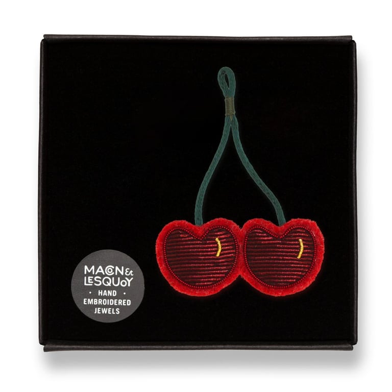 BROCHE BRODÉE FRUIT & LÉGUME - MACON & LESQUOY (PLUSIEURS MODÈLES) Image 12