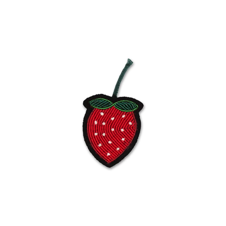 BROCHE BRODÉE FRUIT & LÉGUME - MACON & LESQUOY (PLUSIEURS MODÈLES)