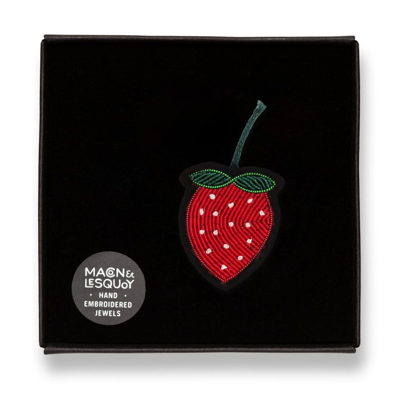 BROCHE BRODÉE FRUIT & LÉGUME - MACON & LESQUOY (PLUSIEURS MODÈLES) Image 11
