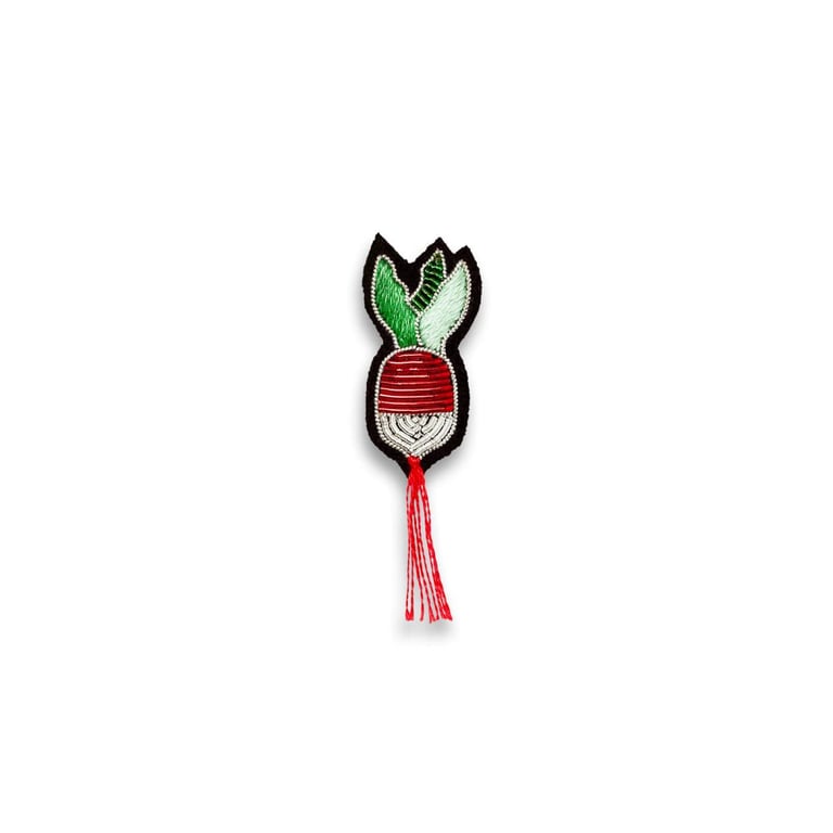 BROCHE BRODÉE FRUIT & LÉGUME - MACON & LESQUOY (PLUSIEURS MODÈLES) Image 5
