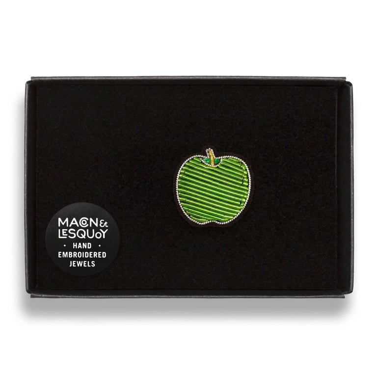 BROCHE BRODÉE FRUIT & LÉGUME - MACON & LESQUOY (PLUSIEURS MODÈLES) Image 14