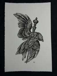 Bird original painting 