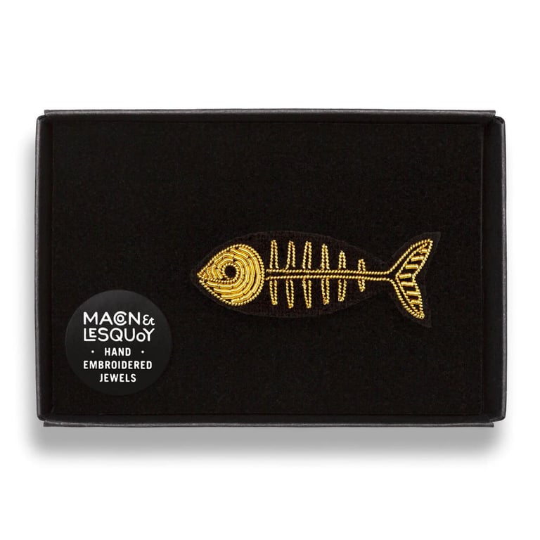 BROCHE BRODÉE MER & OCÉAN - MACON & LESQUOY (PLUSIEURS MODÈLES) Image 19