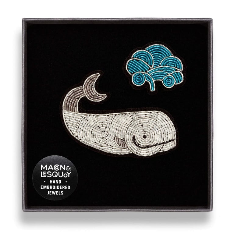 BROCHE BRODÉE MER & OCÉAN - MACON & LESQUOY (PLUSIEURS MODÈLES) Image 20