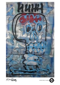 Image 1 of A3 Giclée Art Print — CAUSTIC BELLY LAUGHS — collaboration with Mcyoung and Marc Craig