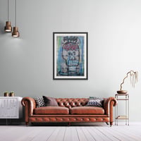 Image 2 of LONG LIVE THE LIVE KING — original artwork — collaboration Gran Kit and Marc Craig