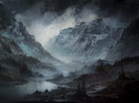 Painting for "Headlights" by CJ Leede