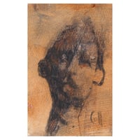 Image 1 of Met  - Charcoal, Pencil and Acrylic Paint on Paper 