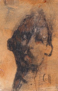Image 2 of Met  - Charcoal, Pencil and Acrylic Paint on Paper 