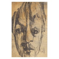 Image 1 of Descend  - Pencil and Acrylic Paint on Paper 