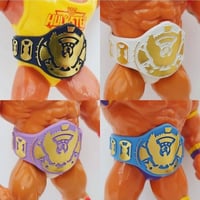 Image 1 of Retro Belts Series 1 -  4x Coloured Eagle Belt Set