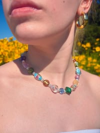 flower garden necklace
