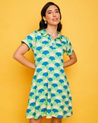Vestido geo verde