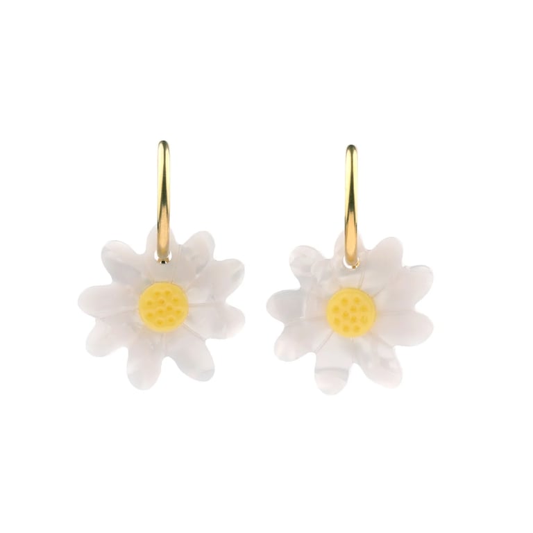 PAIRE DE BOUCLE D'OREILLES FLEURS - COUCOU SUZETTE ® (PLUSIEURS MODÈLES) Image 2