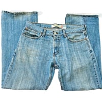 Image 4 of Men's Levi's 527 Vintage 2006 jeans, SZ 34/30 Low waist Boot cut , med wash , 100 % cotton 