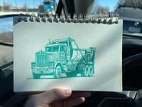 Image 2 of Green dump truck