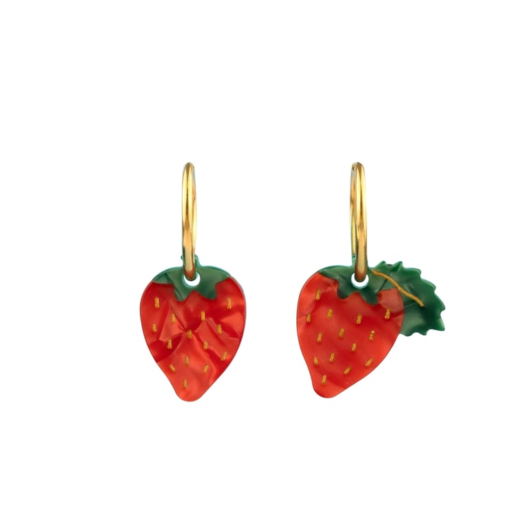 PAIRE DE BOUCLE D'OREILLES FRUITS - COUCOU SUZETTE ® (PLUSIEURS MODÈLES)
