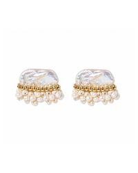The Oyster Bar Earrings ~ Pearl