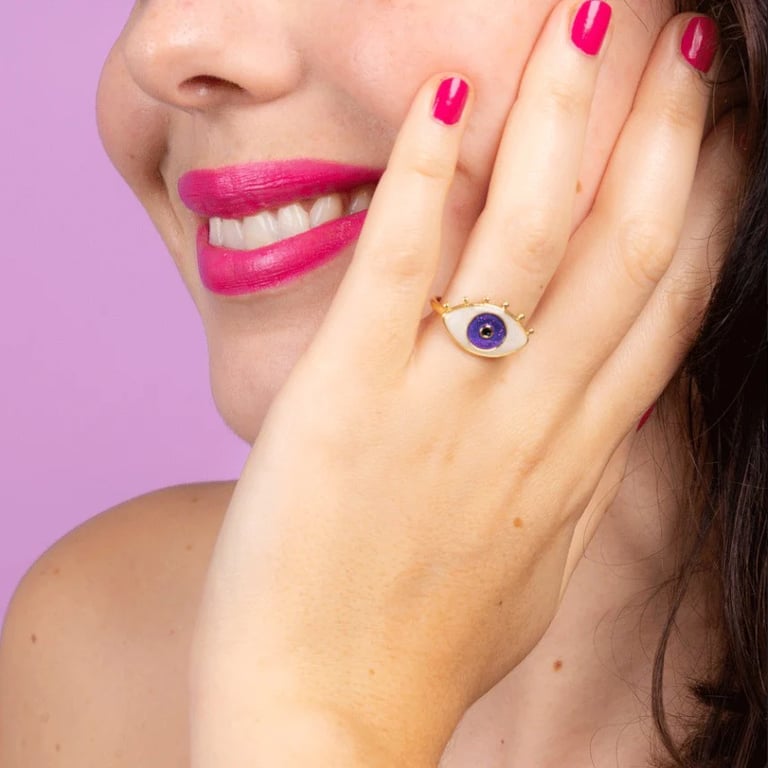 BAGUE HUMEUR OEIL - COUCOU SUZETTE ® Image 4