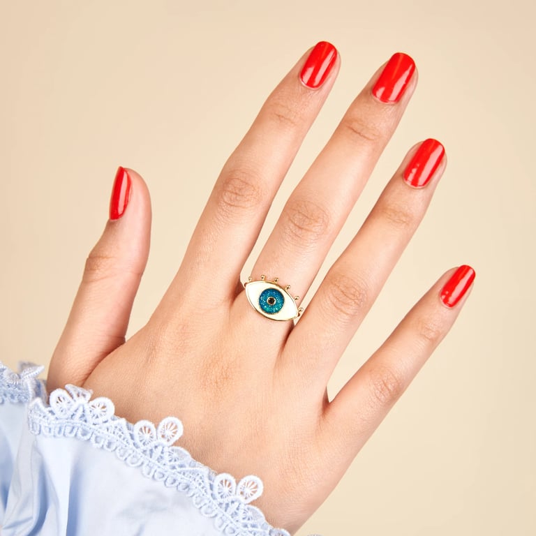 BAGUE HUMEUR OEIL - COUCOU SUZETTE ® Image 2