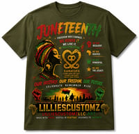 Military Green Sankofa Tee