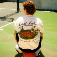 East Lake Strawberry Bowl Cream Tee