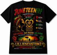 Black Sankofa Tee