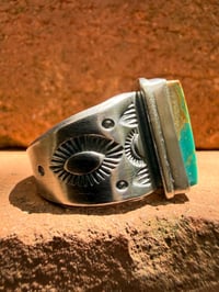 Image 3 of WL&A Handmade Heavy Ingot  Royston  Sunburst Ring - Size 11