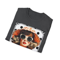Image 8 of Retro Polka Dot Sunglasses T-Shirt — "Dark Sunglasses Hide All Sins" Vintage Graphic Tee