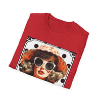 Image 9 of Retro Polka Dot Sunglasses T-Shirt — "Dark Sunglasses Hide All Sins" Vintage Graphic Tee