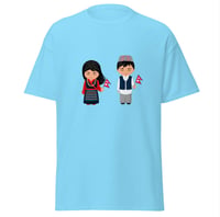 Image 1 of Kids Holding Flag Tshirt Multiple Colours 