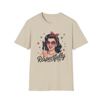 Image 6 of Respectfully Retro T-Shirt — Vintage Pinup Woman Graphic Tee-87d2c152