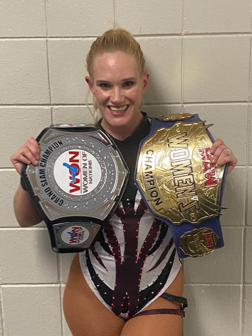 Image of RING WORN GEAR - BLACK WHITE RED