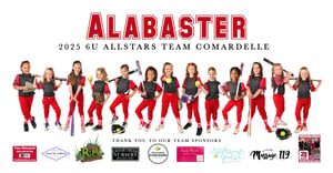 Image of Alabaster 8U All Stars Softball Minis