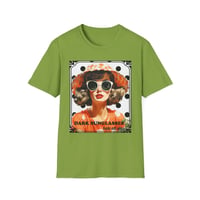 Image 3 of Retro Polka Dot Sunglasses T-Shirt — "Dark Sunglasses Hide All Sins" Vintage Graphic Tee-955ef9ac