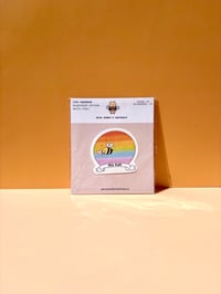 Image 2 of Bee Kind Vinyl Sticker | 2-inch Waterproof Vinyl