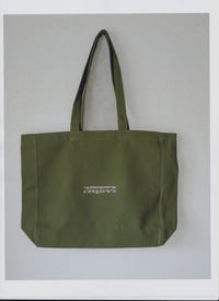 Image 2 of raw big tote bag