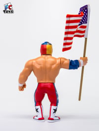 Image 4 of *IN STOCK* PATRIOT DEL WILKES 4.5 INCH RETRO WRESTLE-SOMETHING WRESTLERS SERIES 5.5 FIGURE (FC TOYS)