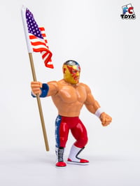 Image 5 of *IN STOCK* PATRIOT DEL WILKES 4.5 INCH RETRO WRESTLE-SOMETHING WRESTLERS SERIES 5.5 FIGURE (FC TOYS)