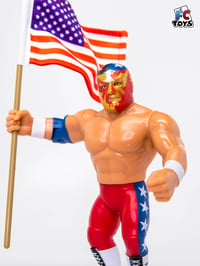 Image 6 of *IN STOCK* PATRIOT DEL WILKES 4.5 INCH RETRO WRESTLE-SOMETHING WRESTLERS SERIES 5.5 FIGURE (FC TOYS)