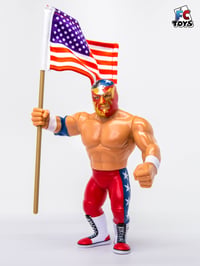 Image 7 of *IN STOCK* PATRIOT DEL WILKES 4.5 INCH RETRO WRESTLE-SOMETHING WRESTLERS SERIES 5.5 FIGURE (FC TOYS)