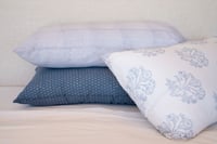 Image 3 of Blue Zig Zag Pillowcase