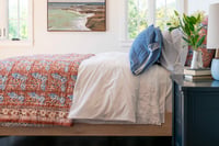 Image 4 of Blue Zig Zag Pillowcase