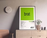 Image 3 of Charli XCX - Brat Music Album Cover Poster