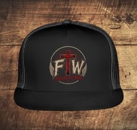 Image 1 of "FOLLOW THE WORD" TRUCKER SNAPBACK