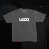 Image 1 of Distressed Vintage Style Logo Tee